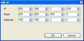 Edit IP Address